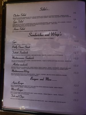 Aspen Lodge Bar & Grill menu 6